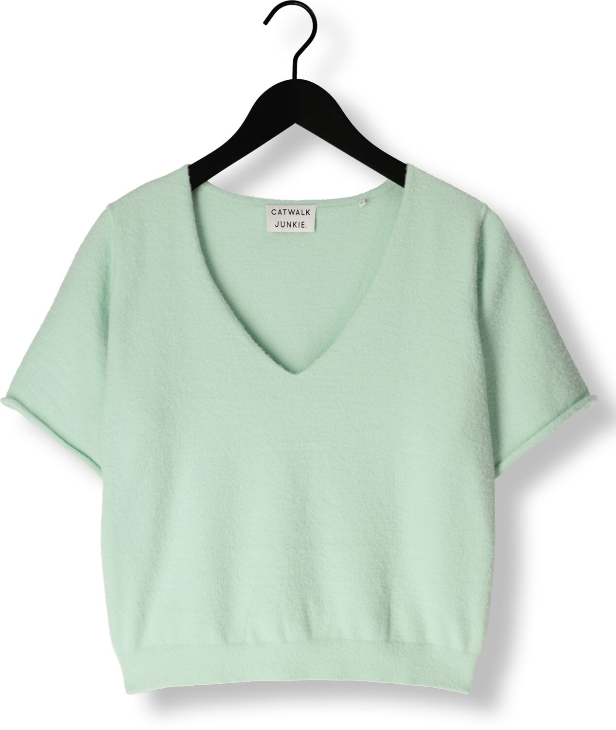 CATWALK JUNKIE Dames Tops & T-shirts Kn Lou Groen
