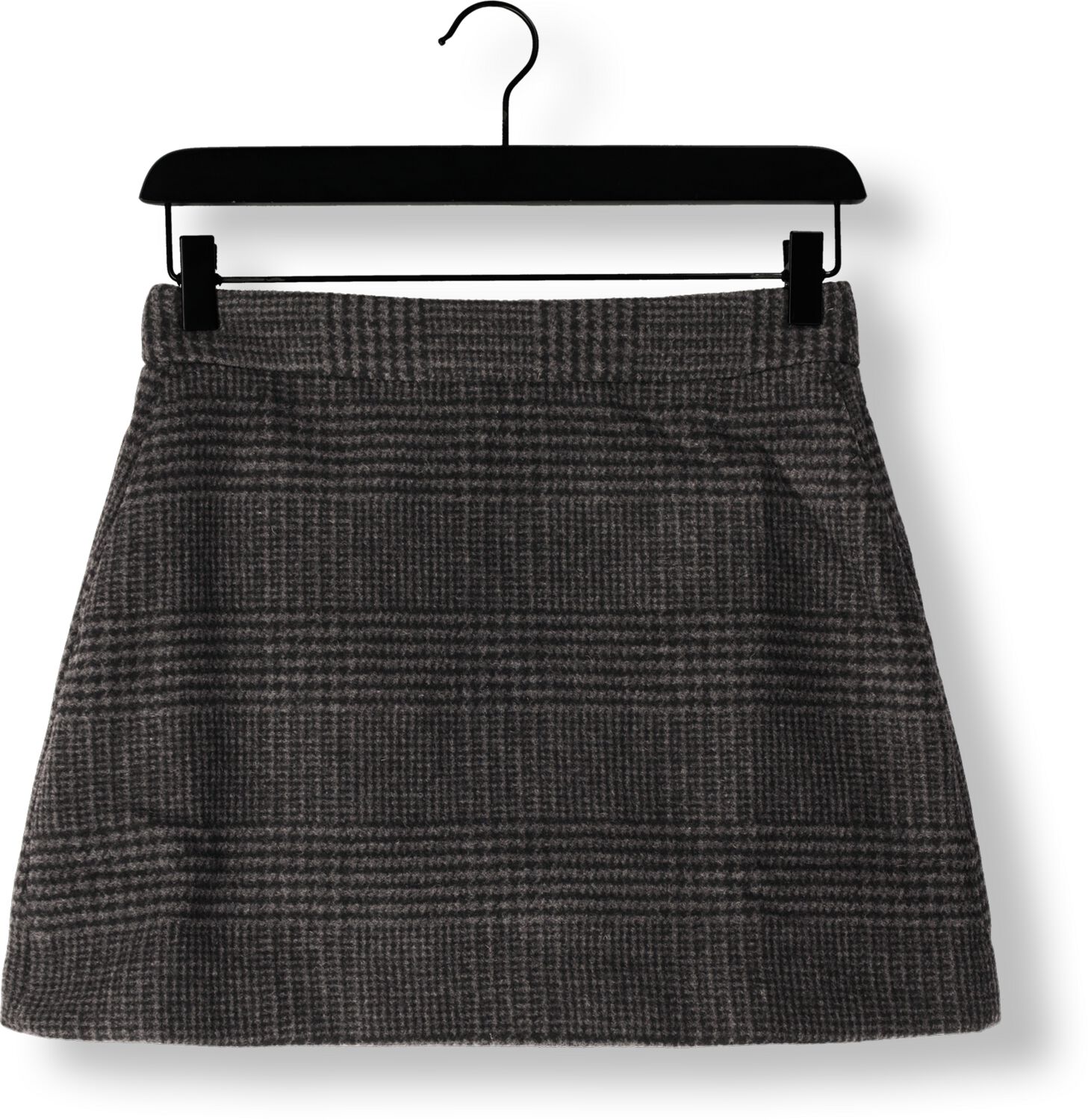 SELECTED FEMME Dames Rokken Slfbex Hw Mini Skirt Donkergrijs
