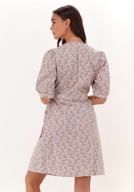Multi MSCH COPENHAGEN Mini jurk BERIN HADDIS 2/4 WRAP DRESS AOP - large