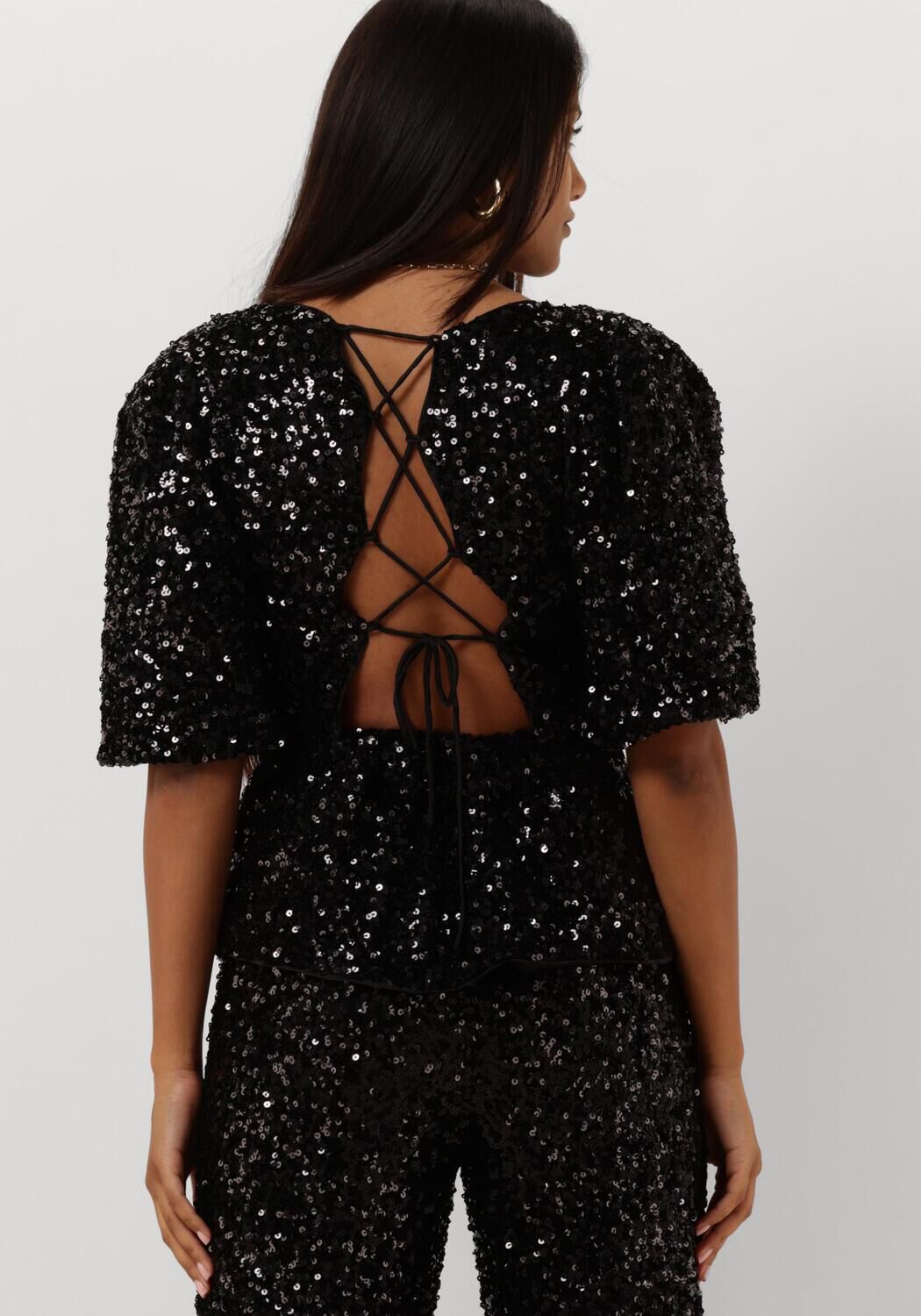 HARPER & YVE Dames Tops & T-shirts Marsja-ls Zwart