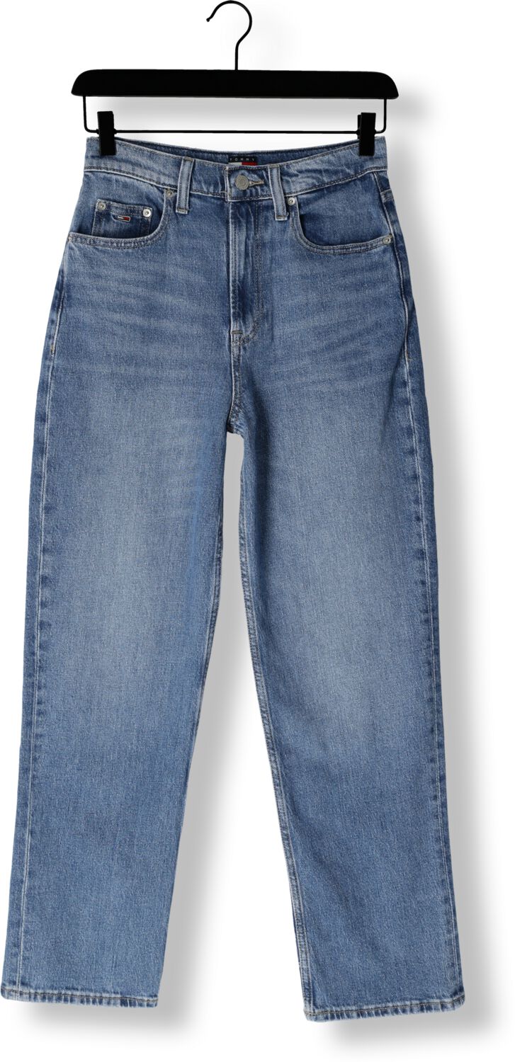 TOMMY JEANS Dames Jeans Layla Hr Slim Straight Ch0130 Blauw