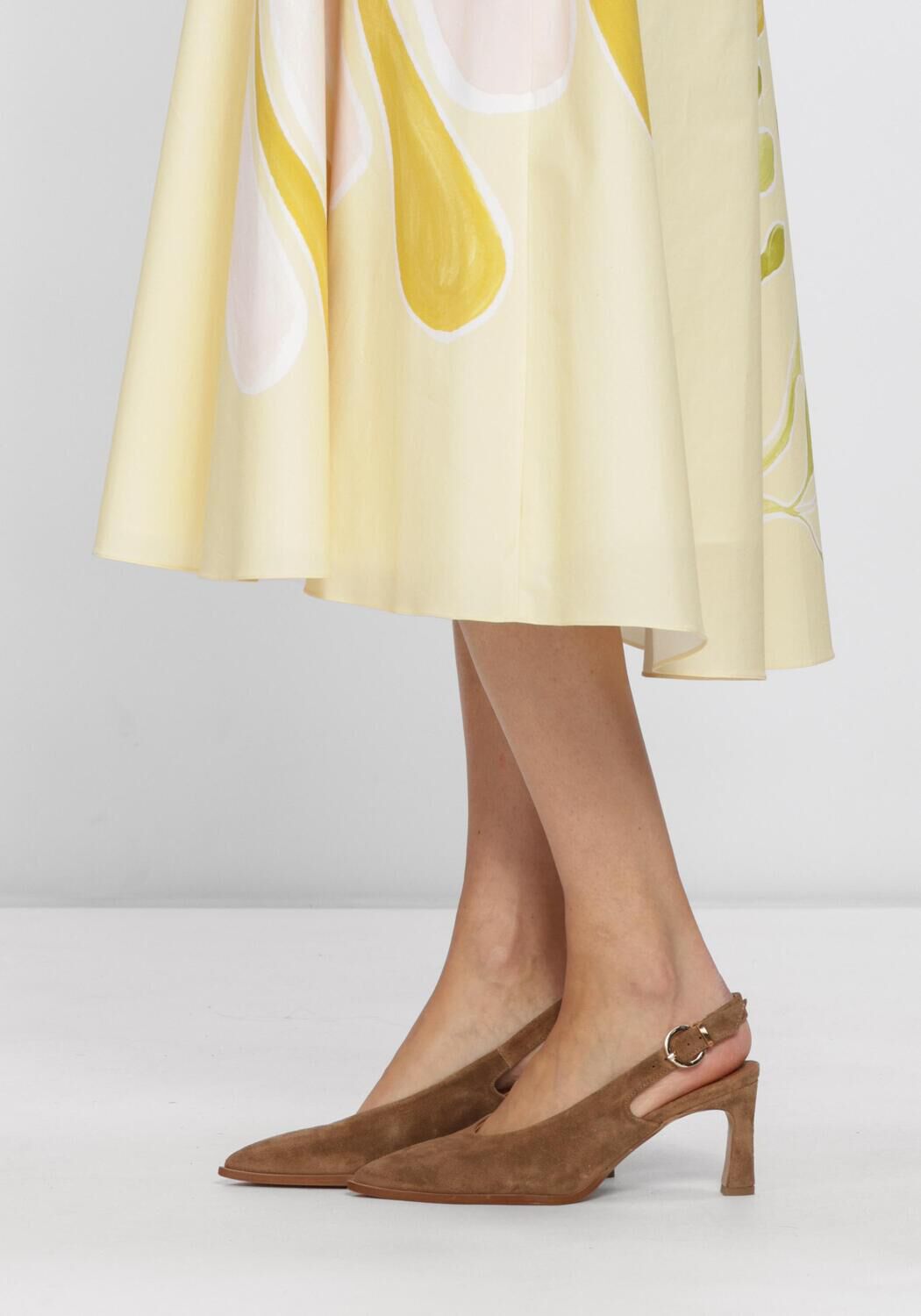 Bruine LINA LOCCHI Slingbacks AZ12 - large