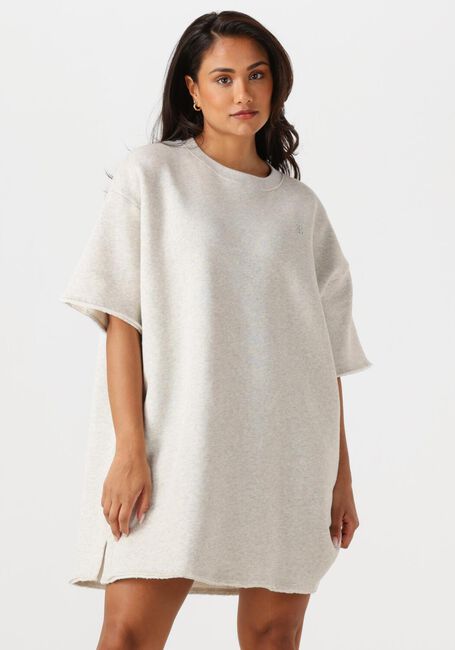 Ecru BY-BAR Mini jurk WILLOW SWEAT DRESS - large