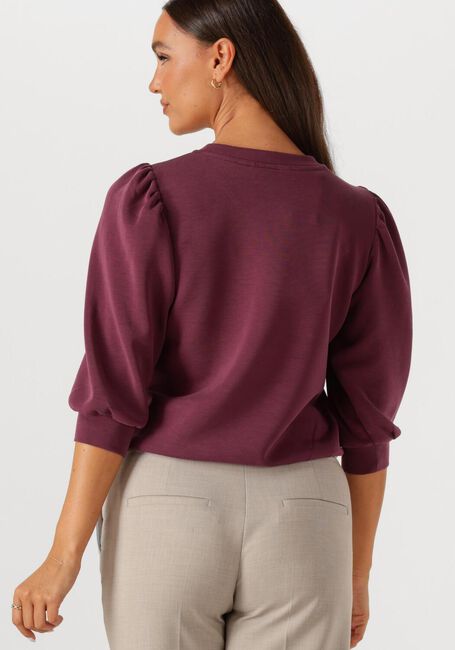 Bordeaux SELECTED FEMME T-shirt SLFTENNY 3/4 SWEAT TOP - large
