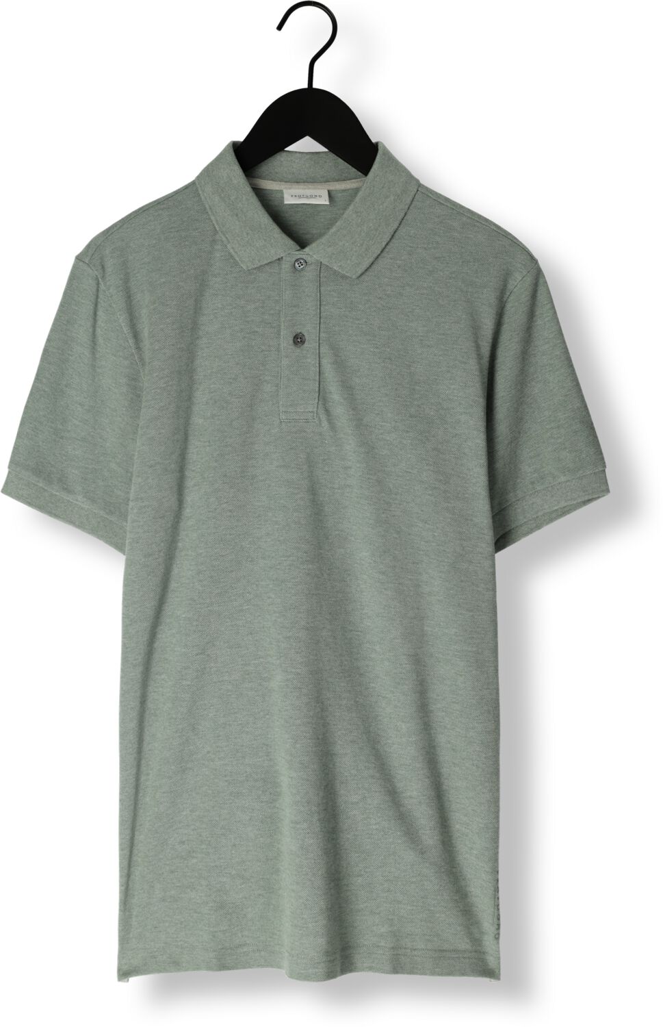 PROFUOMO Heren Polo's & T-shirts Polo Short Sleeve Groen