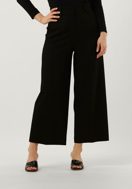 Zwarte VANILIA Pantalon WAFEL WIDE LEG - large