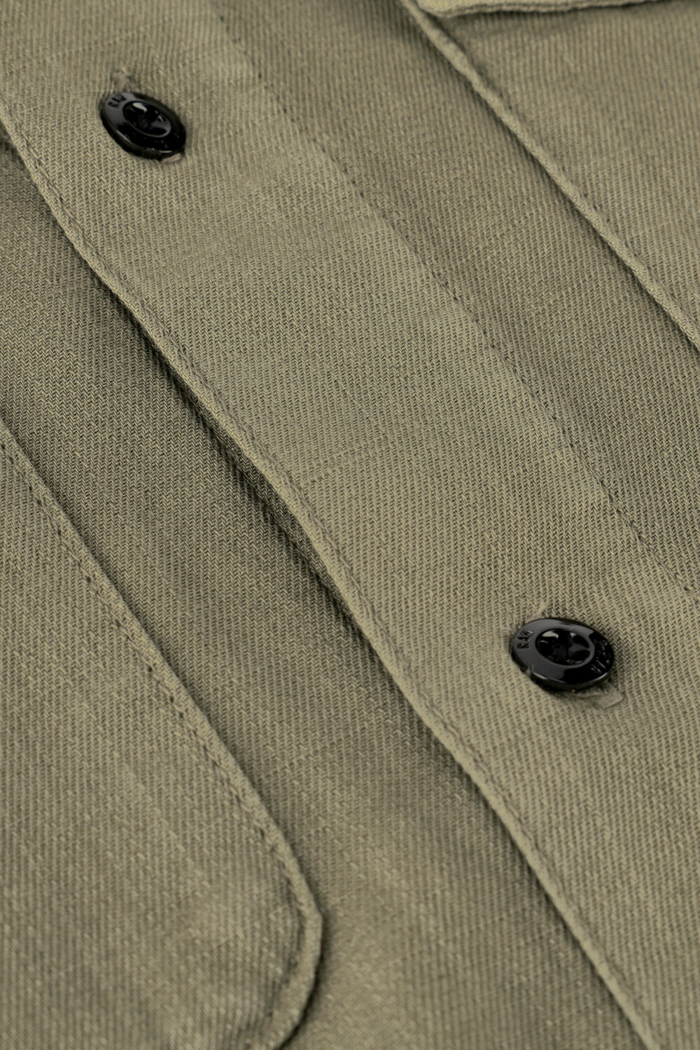 Groene G-STAR RAW Casual overhemd MARINE SLIM SHIRT L\S - large