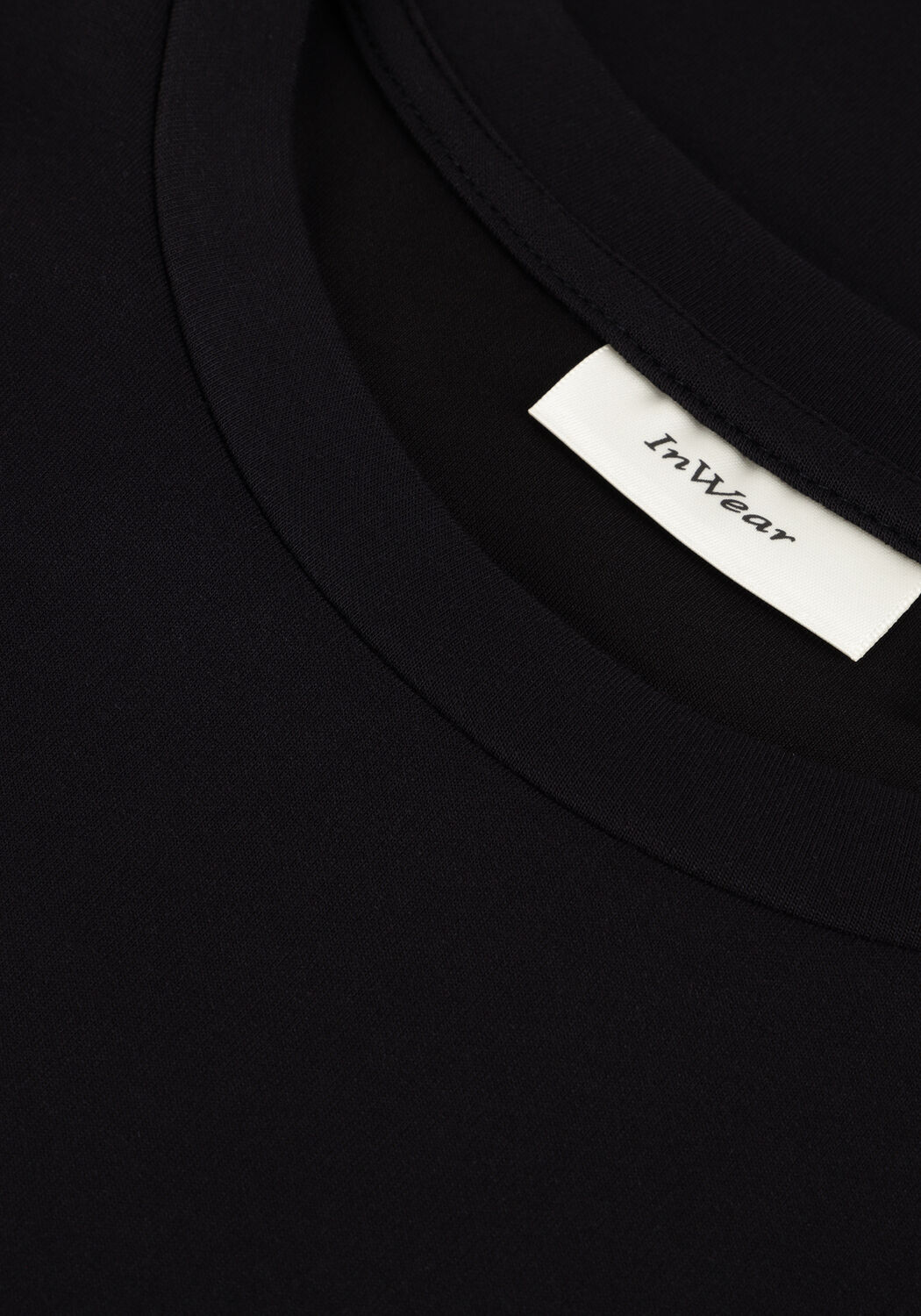 Zwarte INWEAR T-shirt PANNELW OVERSIZE SHIRT - large