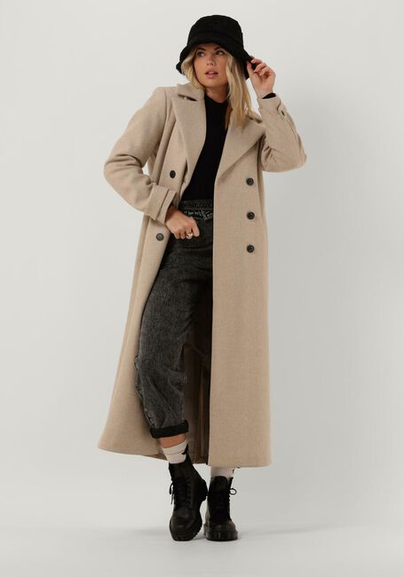 Beige ANOTHER LABEL Mantel SOPHIA COAT - large