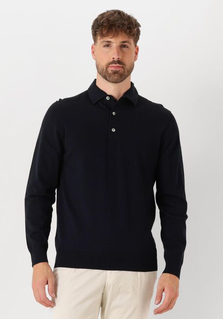 Zwarte PROFUOMO Trui POLO ONEPIECE - large