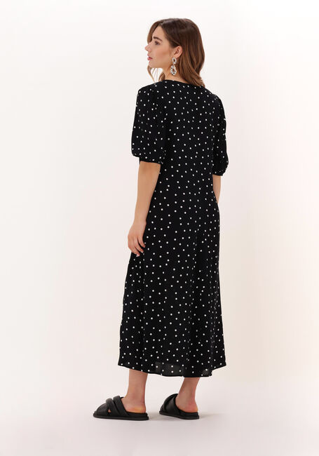 Zwarte MODSTRÖM Midi jurk RIDDER PRINT DRESS - large