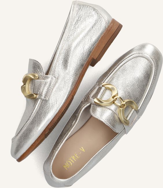 Zilveren NOTRE-V Loafers 1GET104 Zilveren NOTRE-V Loafers 1GET104 - large