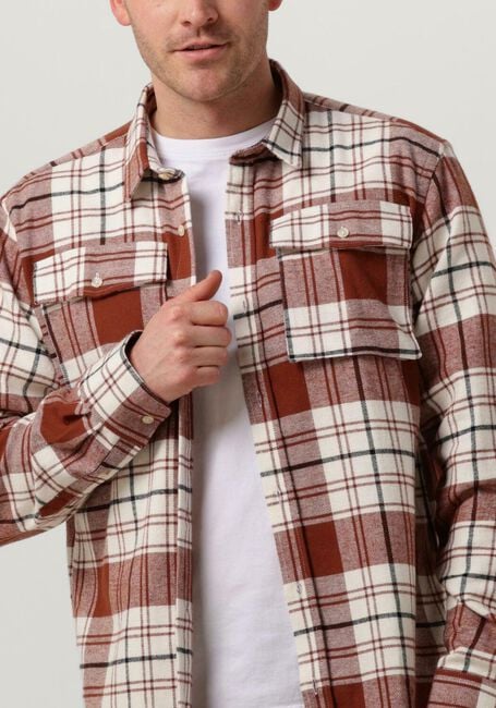 Rode FORÉT Casual overhemd ALASKA SHIRT - large