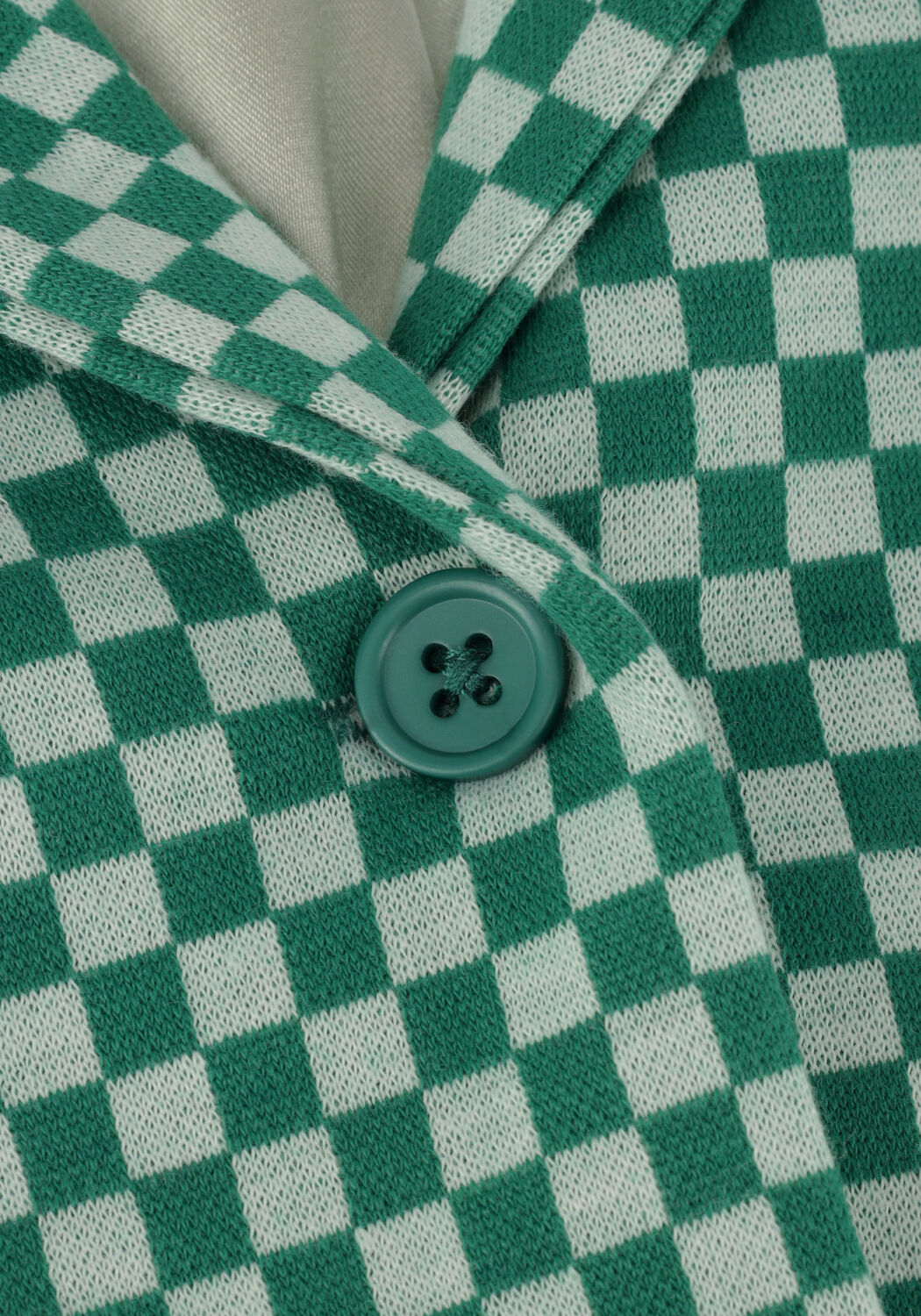Groene MOODSTREET Blazer BLAZER IN CHECK JACQUARD KNIT CHECK - large
