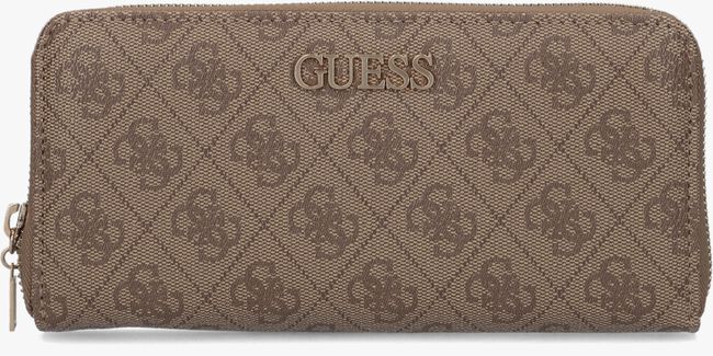 Camel GUESS Portemonnee ALBY SLG LARGE ZIP AROUND - large