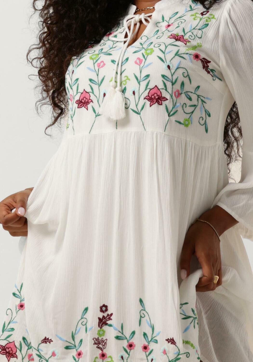 Y.A.S. Dames Jurken Yaschella 3 4 Tunic Dress S. Fest Wit