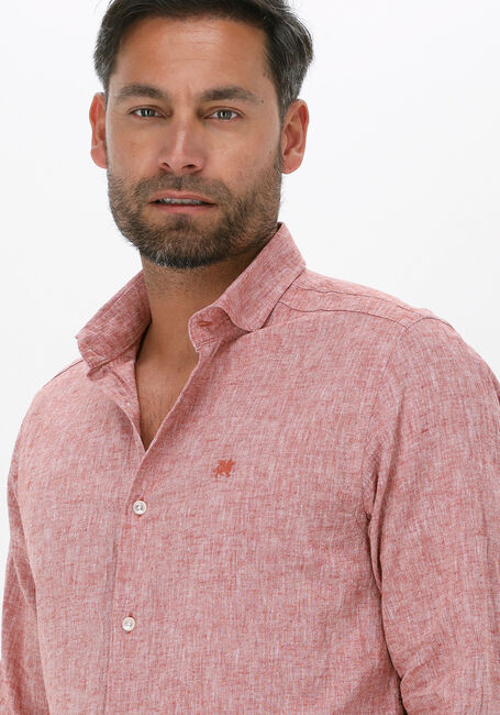 Roze VANGUARD Casual overhemd LONG SLEEVE SHIRT COTTON LINEN - large