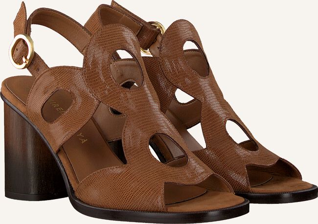 Cognac MIREIA PLAYÀ Platte sandalen FILIPA Cognac MIREIA PLAYÀ Platte sandalen FILIPA - large