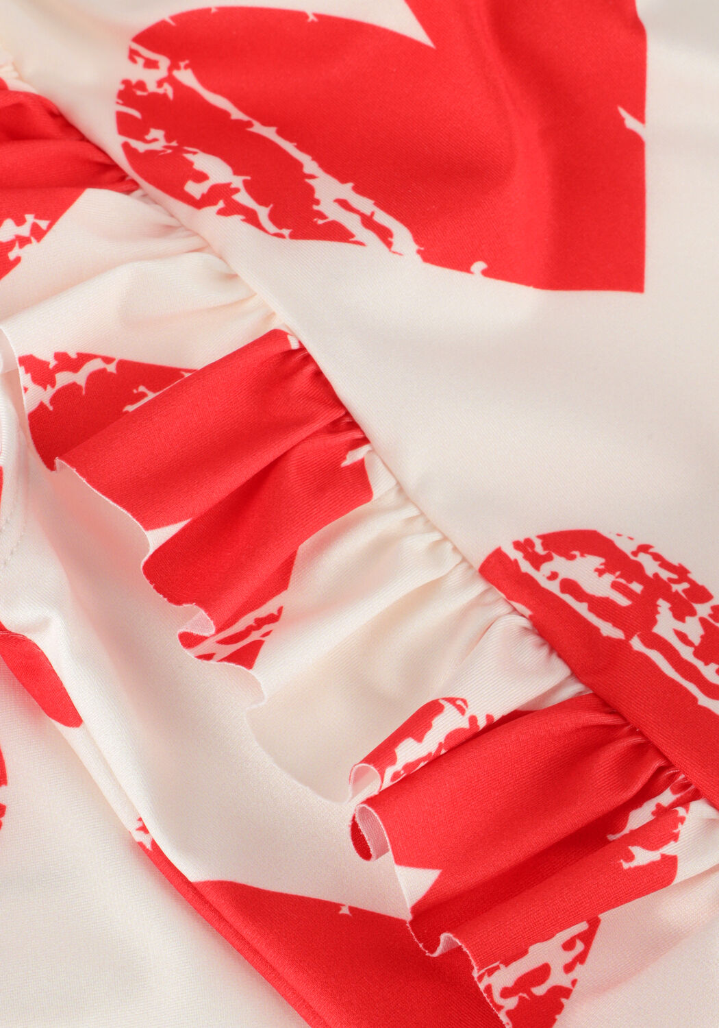 Rode DAILY BRAT Badpakken ADORE SWIMSUIT - large