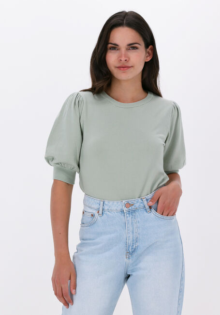 Groene MSCH COPENHAGEN Top TALMA RACHELLE 2/4 PULLOVER - large