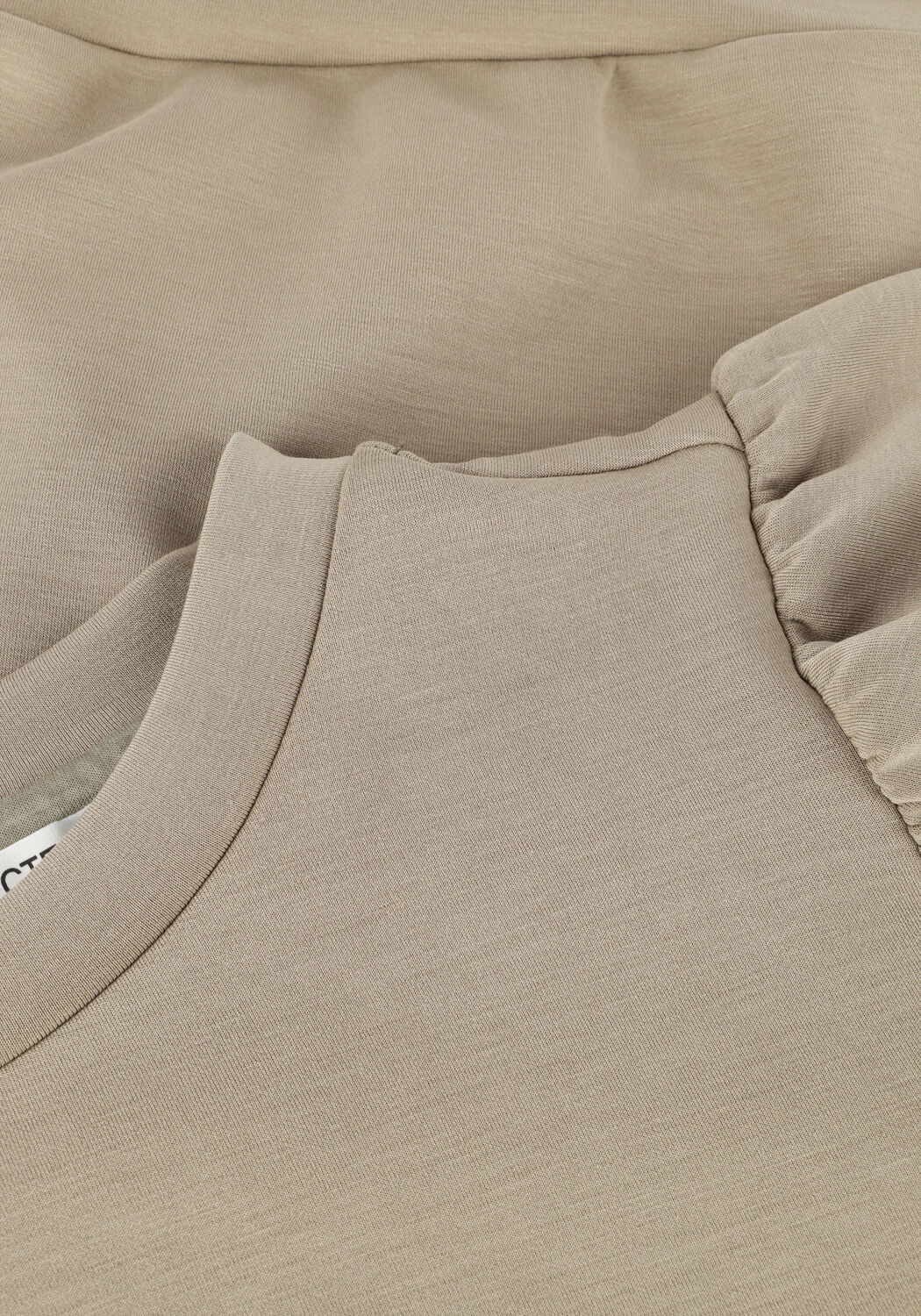 Groene SELECTED WOMEN Top SLFTENNY 3/4 SWEAT TOP - large