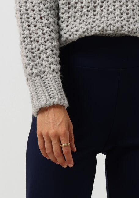 Donkerblauwe JANSEN AMSTERDAM Flared broek LECIA - large