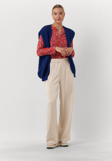 Blauwe NOTRE-V Gilet KNIT GILET - large