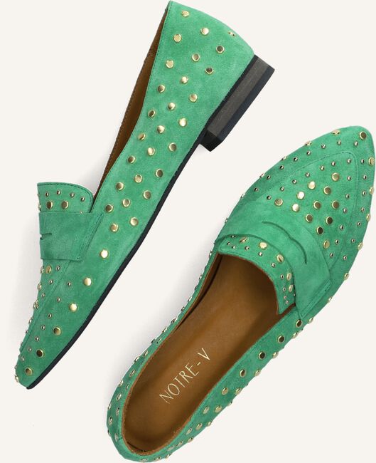Groene NOTRE-V Loafers 20046-04 Groene NOTRE-V Loafers 20046-04 - large