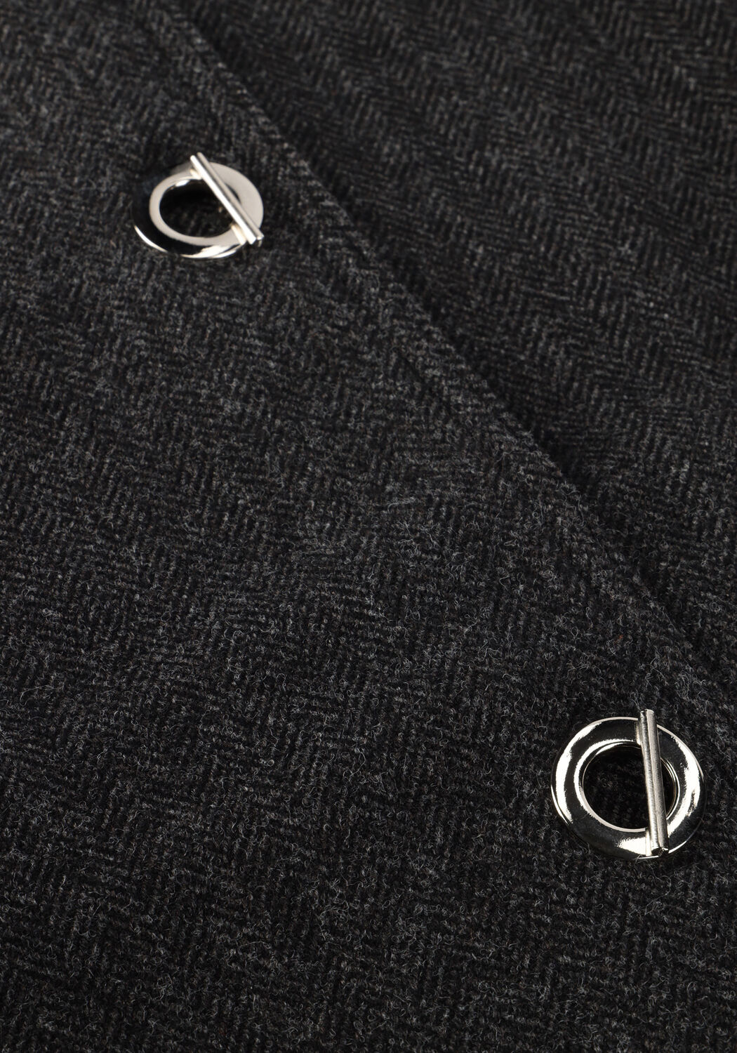 Donkergrijze NEO NOIR Blazer XANTHE HERRINGBONE BLAZER - large