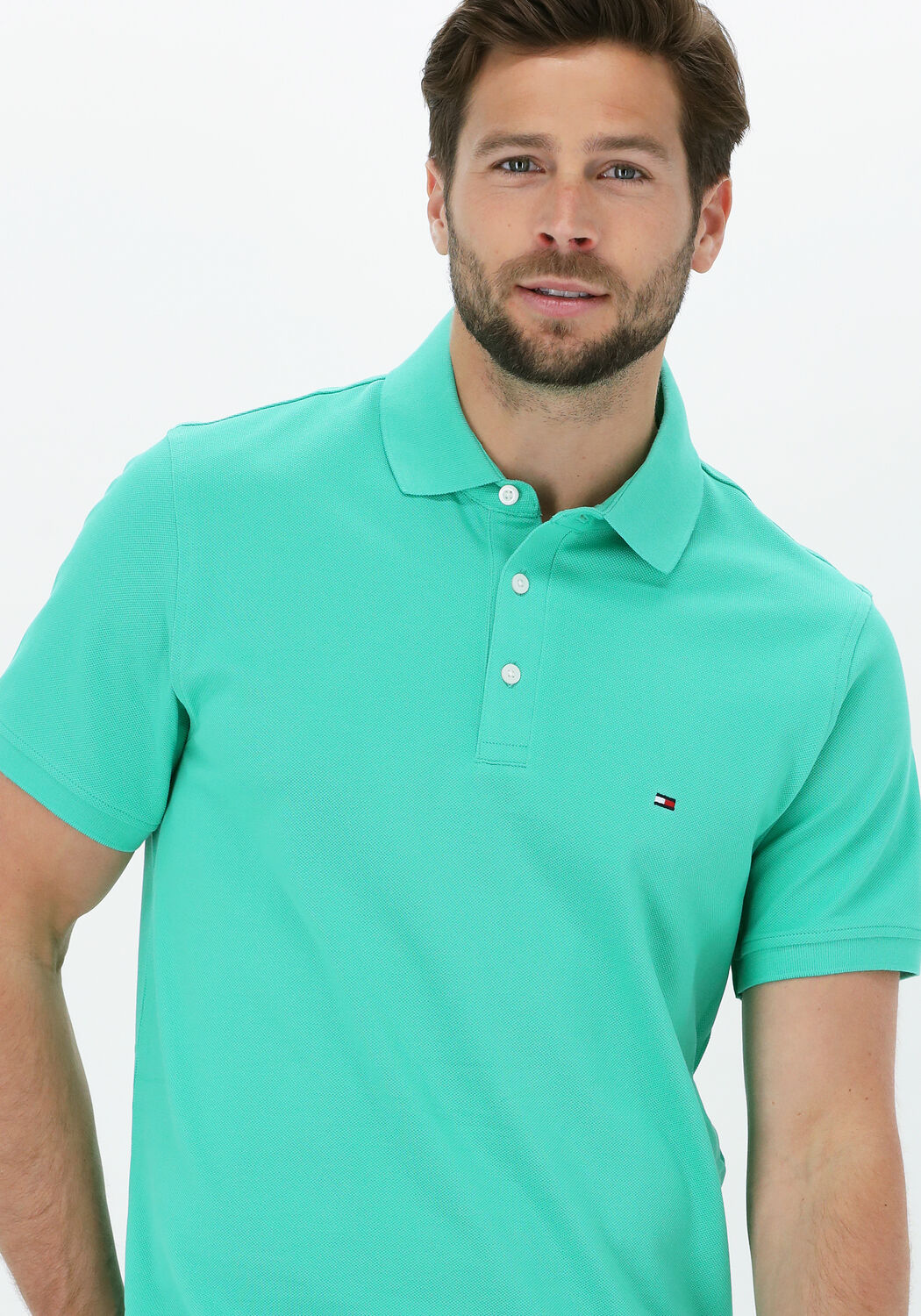 Tommy hilfiger online polo groen