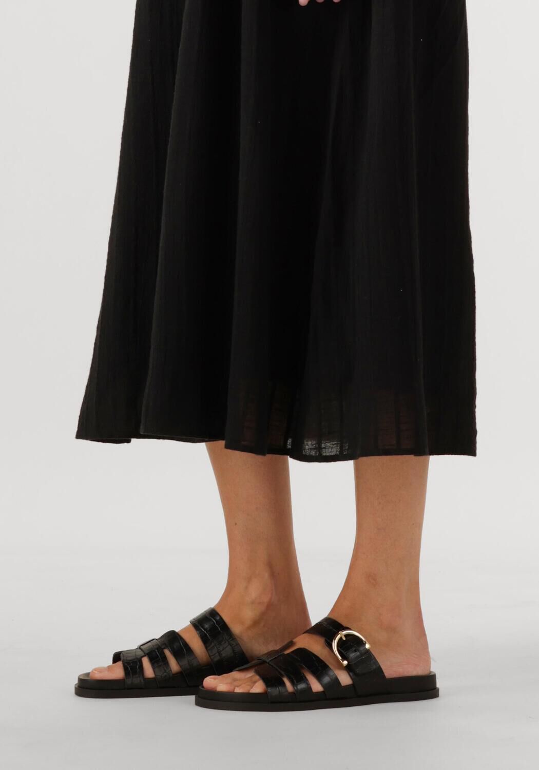 Zwarte NOTRE-V Slippers 227105 - large