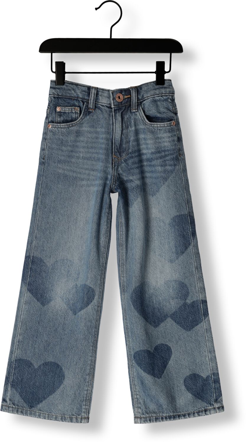 VINGINO Meisjes Jeans Cassie Heart Blauw