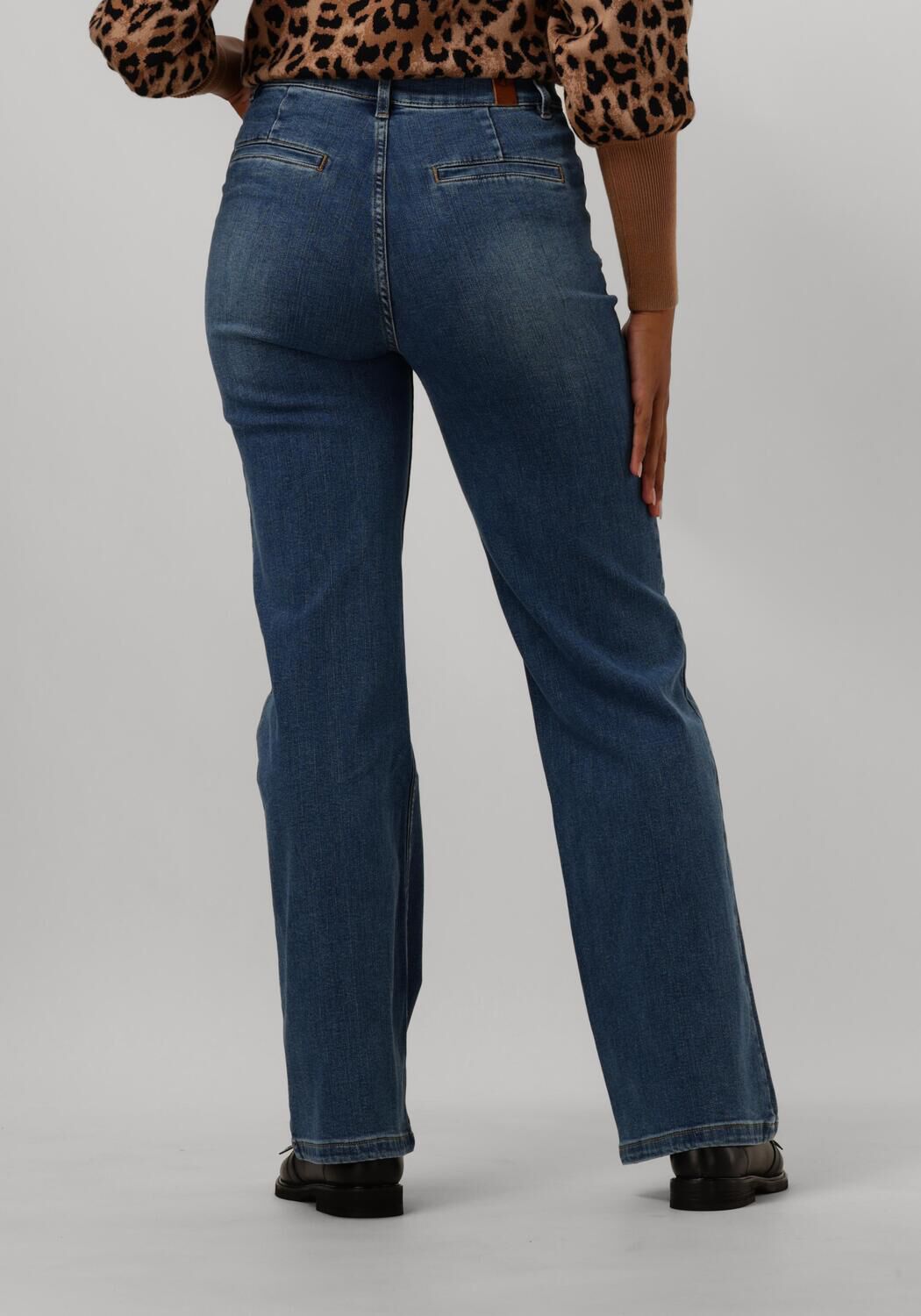 JANICE Dames Jeans Jagger Blauw