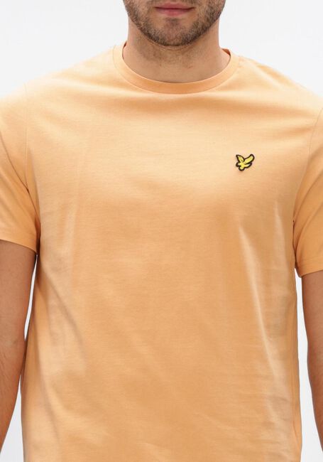 Perzik LYLE & SCOTT T-shirt PLAIN T-SHIRT - large