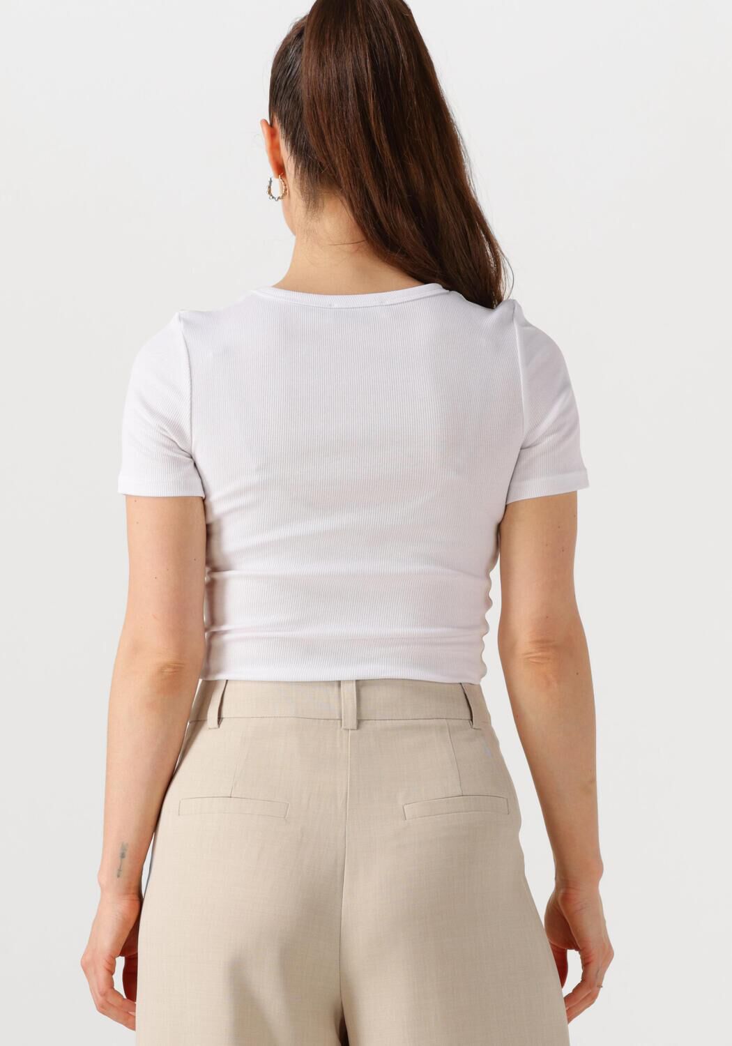MODSTRÖM Modström Dames Tops & T-shirts Igormd Short T-shirt Wit