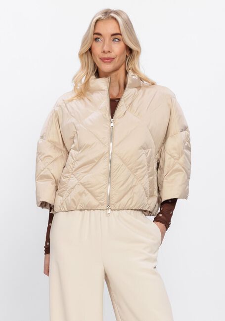 Beige BEAUMONT Gewatteerde jas EMILIA JACKET - large