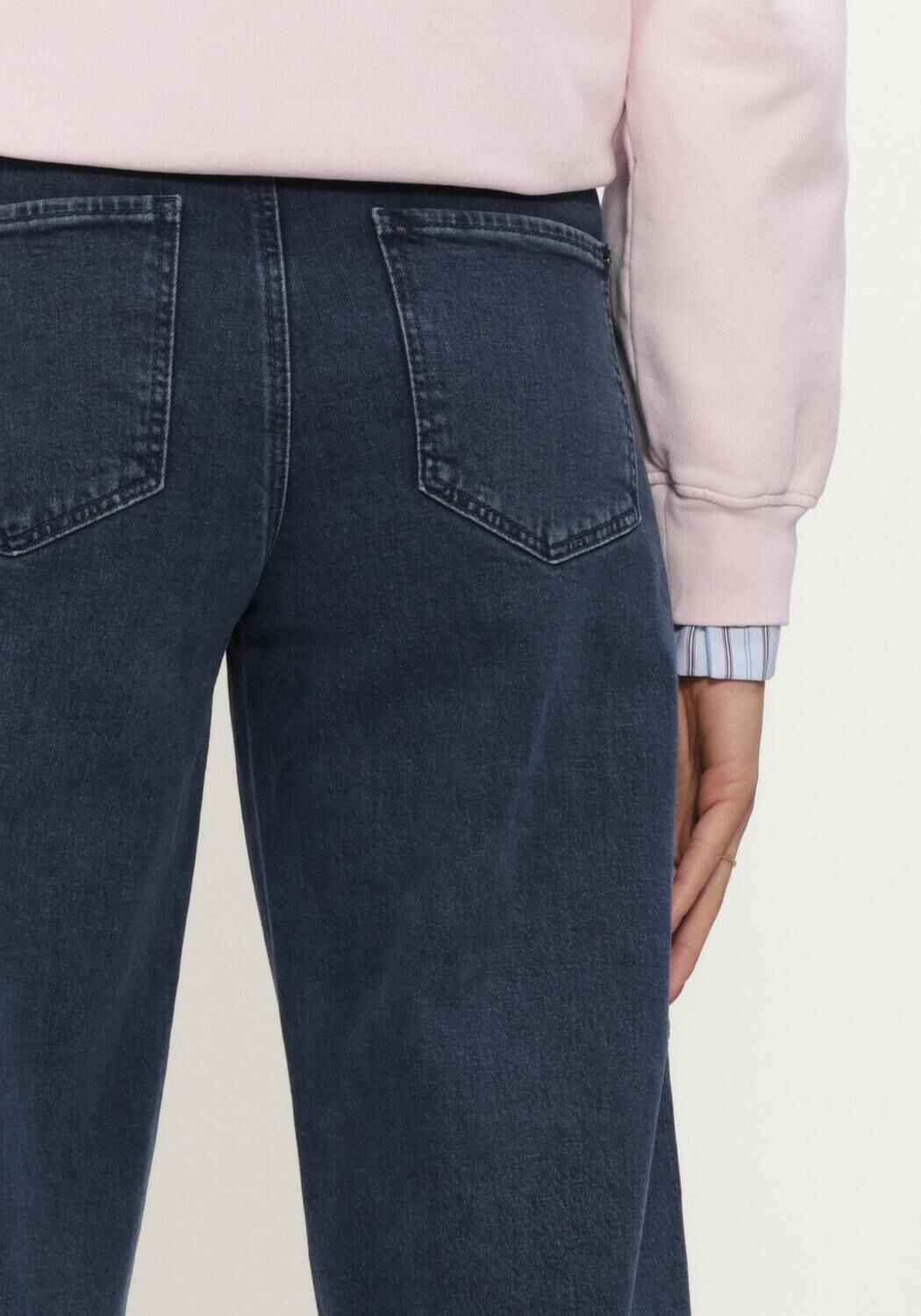 Blauwe CAMBIO Barrel jeans BAGGY TWISTED STUDIO87 - large