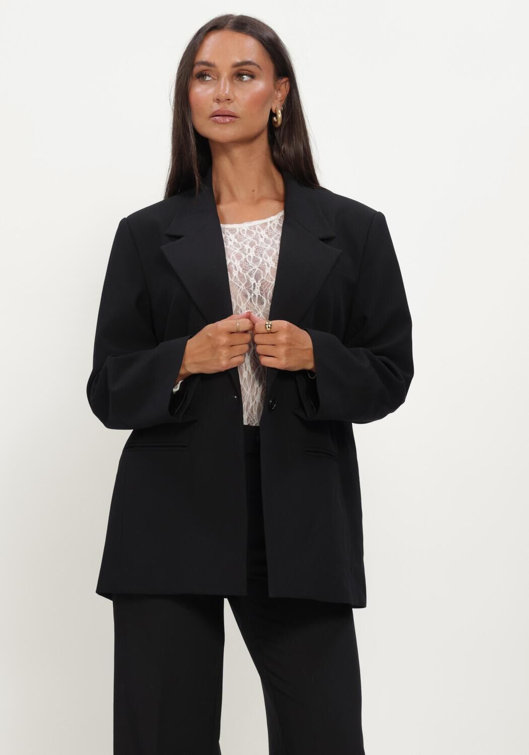 Zwarte CO'COUTURE Blazer VOLACC POWER BLAZER - large