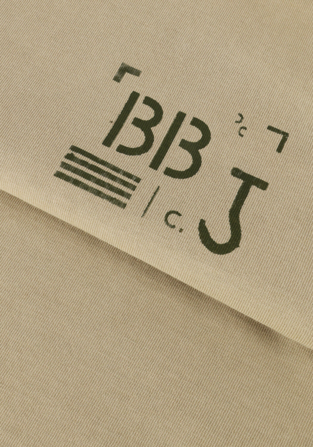 Beige BUTCHER OF BLUE T-shirt ARMY STENCIL TEE - large