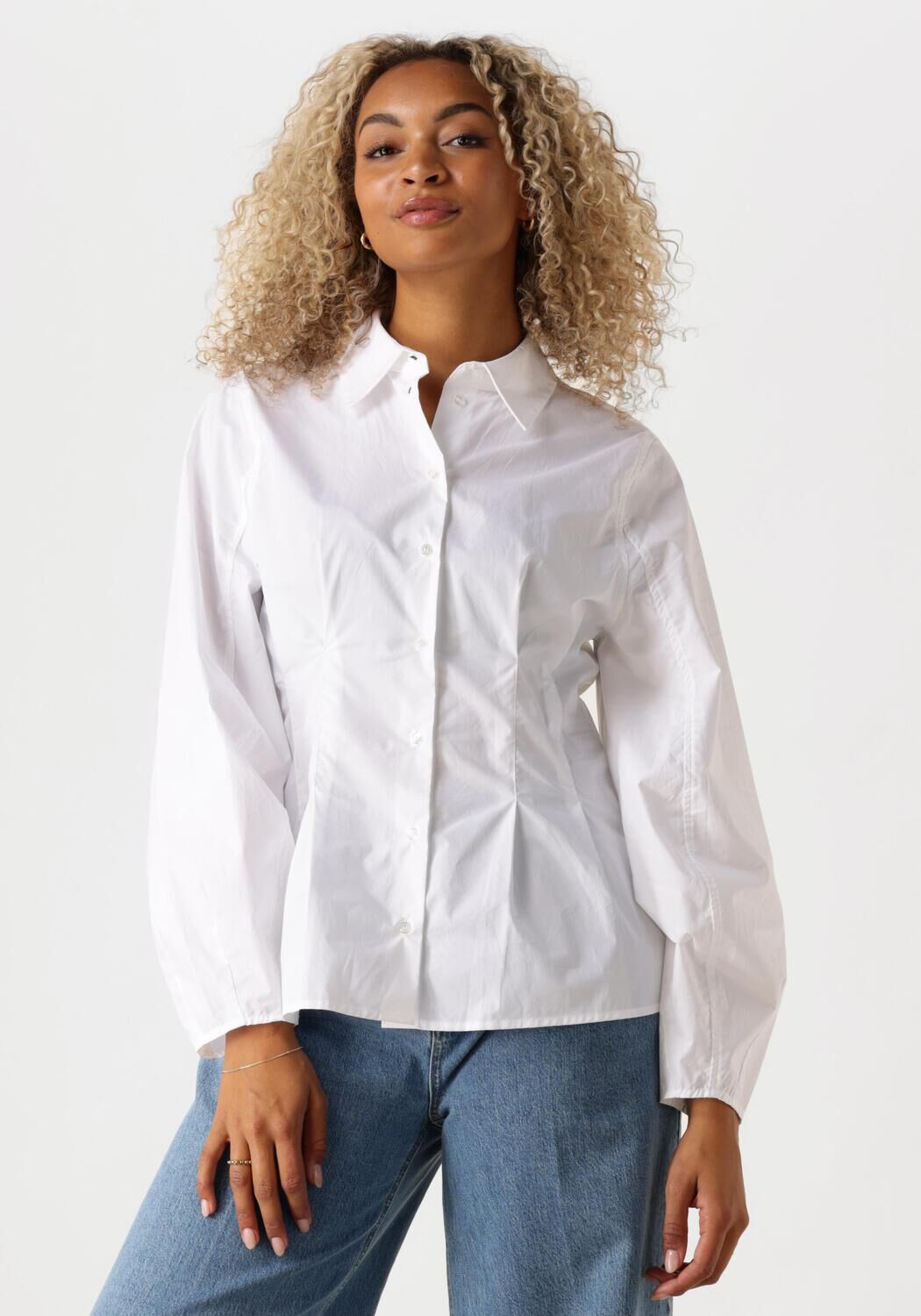 SELECTED FEMME Dames Blouses Slfdelia Ls Shirt Wit