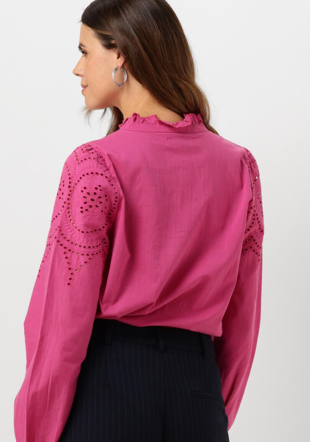 LOLLYS LAUNDRY Dames Blouses Lulall Shirt Ls Roze