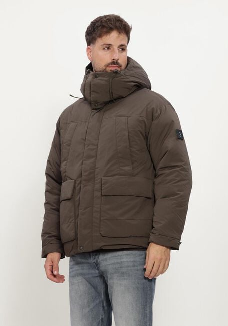 Bruine BUTCHER OF BLUE Winterjassen BRIGGS PADDED JACKET - large