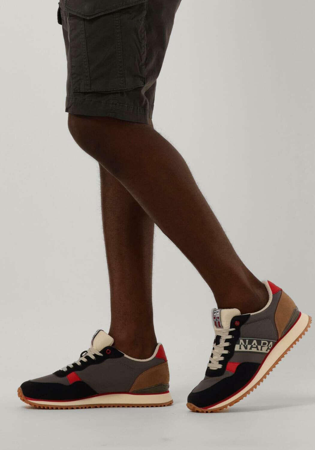 Blauwe NAPAPIJRI Lage sneakers COSMOS - large