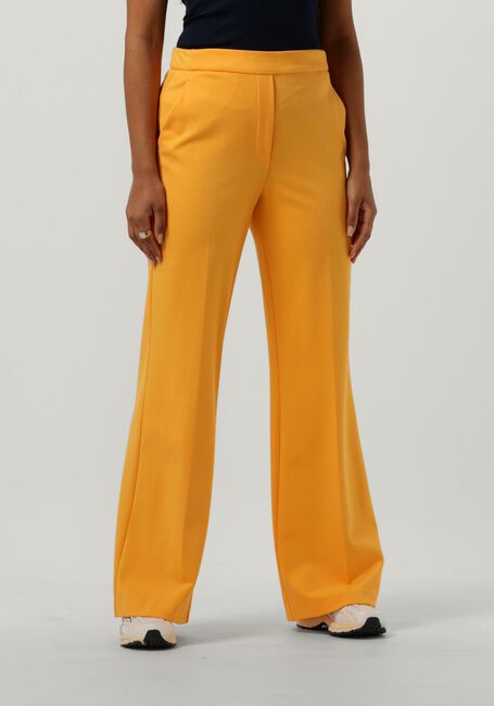 Oranje BEAUMONT Pantalon PANTS WIDE FLARE DOUBLE JERSEY - large