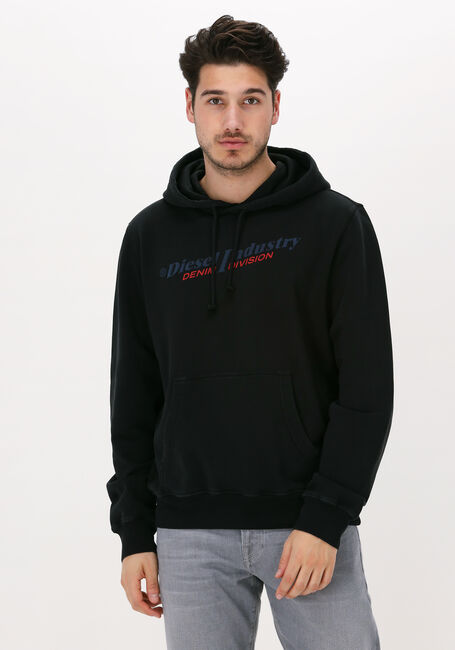 Zwarte DIESEL Sweater S-GINN-HOOD-IND - large