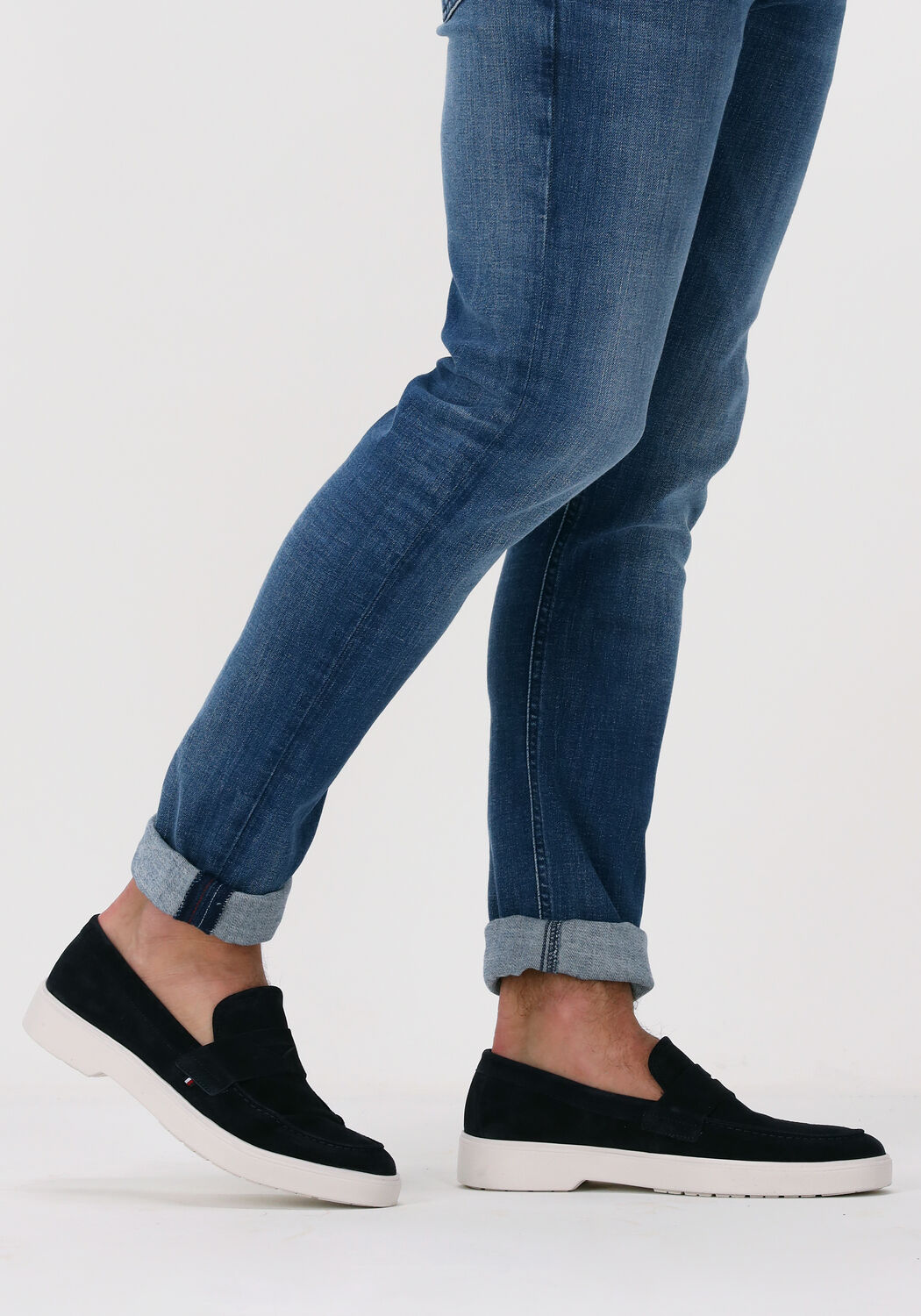 Blauwe TOMMY HILFIGER Loafers TRENDY LIGHTWEIGTH LOAFER - large