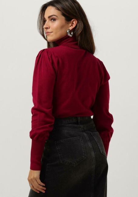 Bordeaux YDENCE Coltrui KNITTED TOP LIV - large