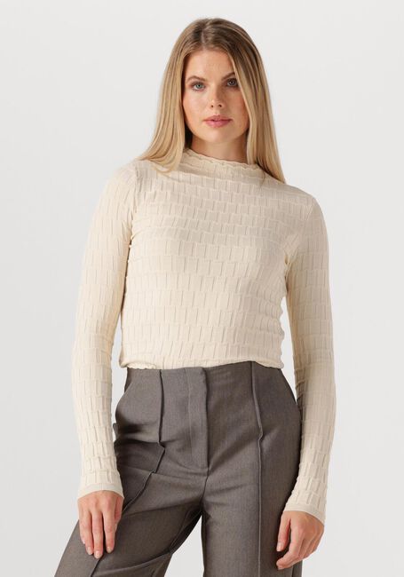 Ecru Y.A.S. Trui YASTRIXO LS KNIT PULLOVER - large