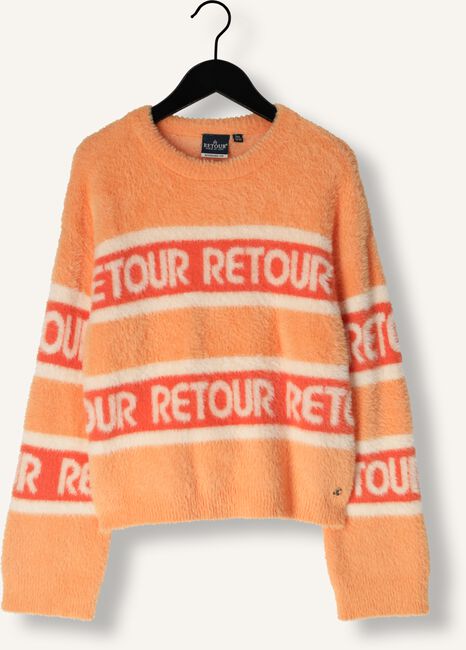 Koraal RETOUR Trui POM Koraal RETOUR Trui POM - large