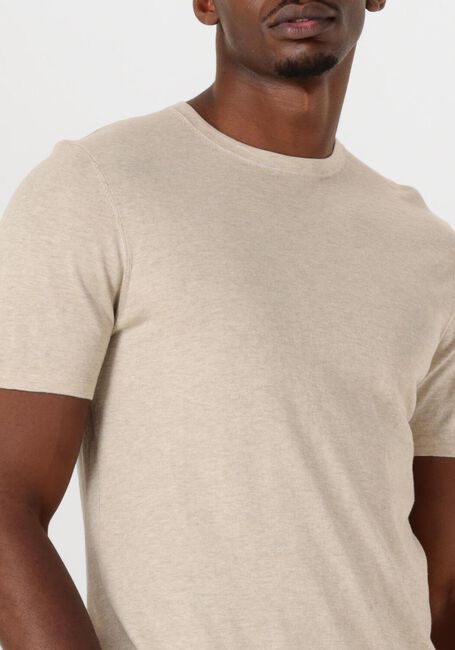Beige PROFUOMO T-shirt T-SHIRT CREW NECK SS - large